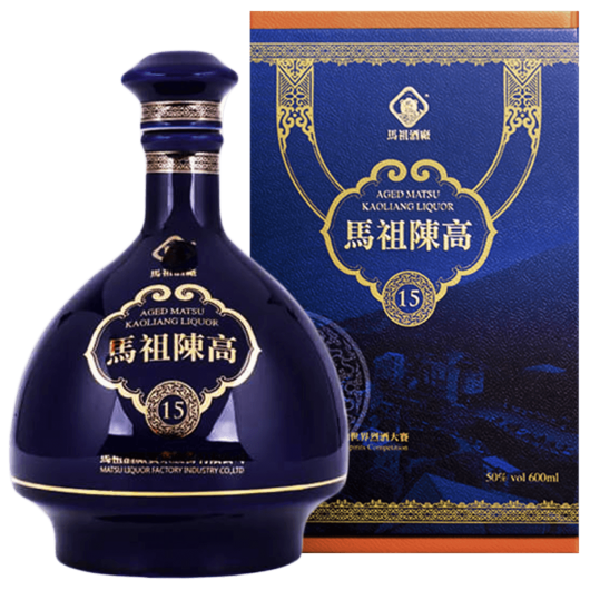 馬祖陳高15年50度,MA TSU 15 YEARS OLD KAOLIANG LIQUOR