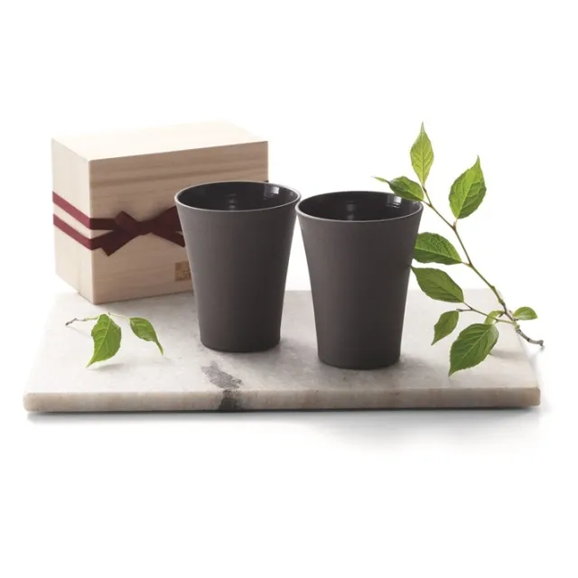 清水焼 白磁ビアカップ5客揃 清水焼 白磁ビアカップ5客揃 清水焼 白磁