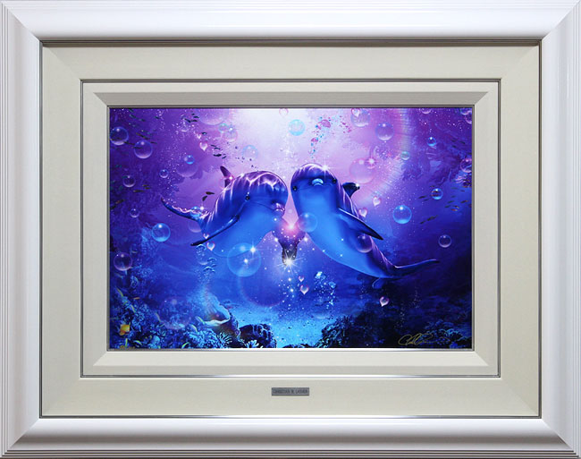 ラッセン版画 ドルフィンコンパニオン｜アートアレックスギャラリー