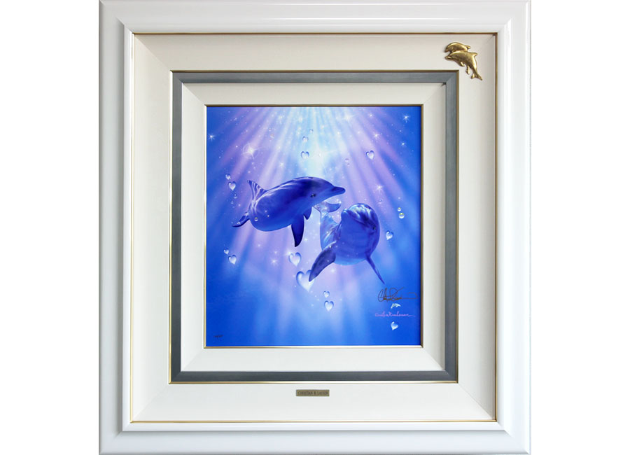ラッセン版画 ドルフィンラブ（S）｜アートアレックスギャラリー