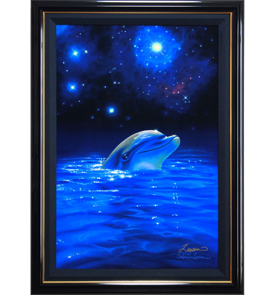 再再値下げ！絵画 クリスチャンラッセン ハワイアンエンブレイス