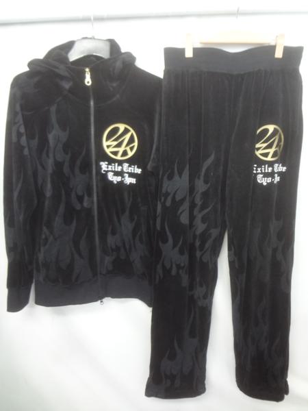 24karats EXILE TRIBE ベロアセットアップジャージを買取しました