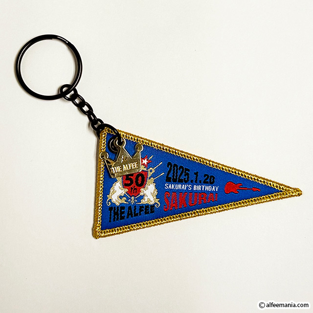 THE ALFEE キーホルダー ニッポン放送 30周年 記念キーホルダー い*ー