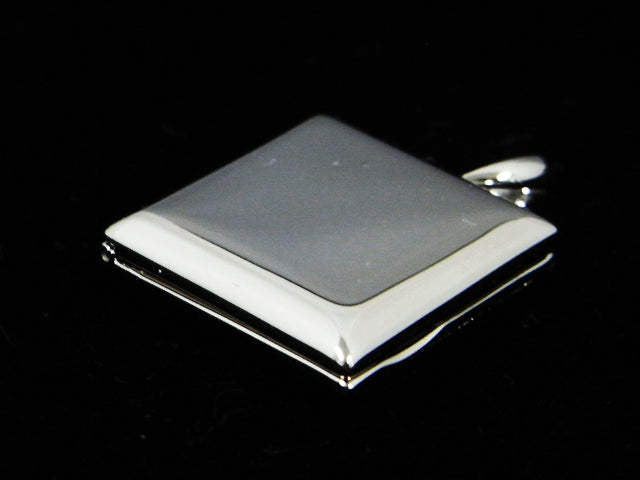 ロケットペンダント ペンダント トップ プラチナ四角型[小] – オール