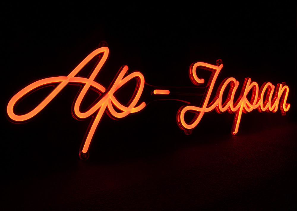 X JAPAN ネオンサインスタンド100V家庭電源！ X JAPAN ネオンサイン