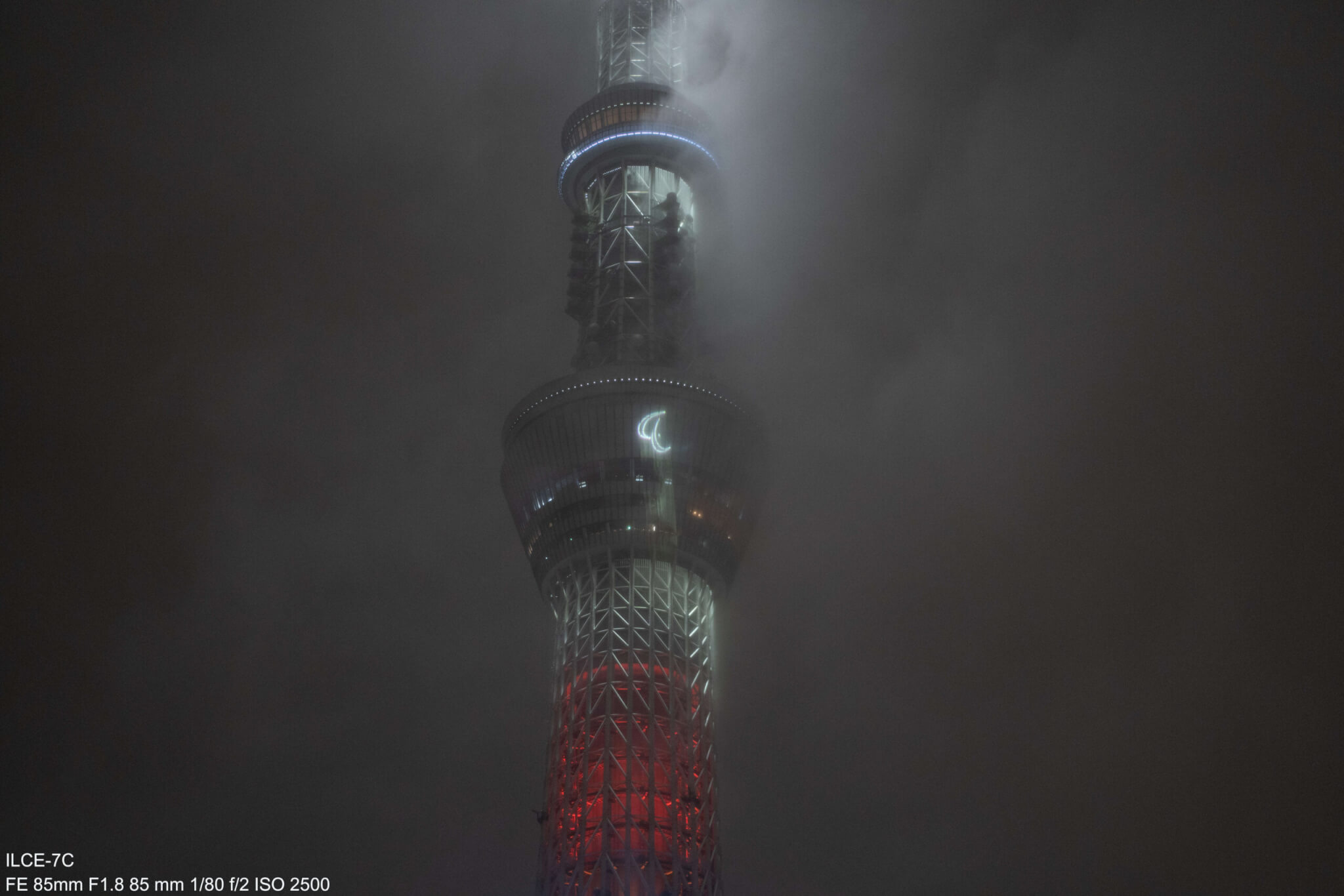 SEL85F18（FE85mm F1.8 ソニーEマウント）を持って雨の中撮影しました