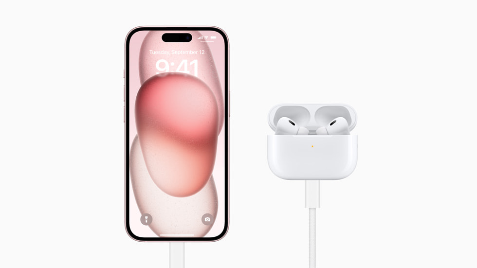 Apple、AirPods Pro（第2世代）をUSB-C充電にアップグレード - Apple