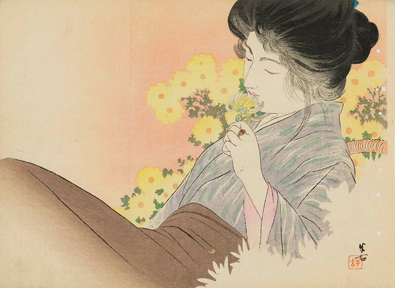 鏑木清方木版口絵❗️ 百合子 3冊揃 鏑木清方木版口絵❗️ 百合子 3冊