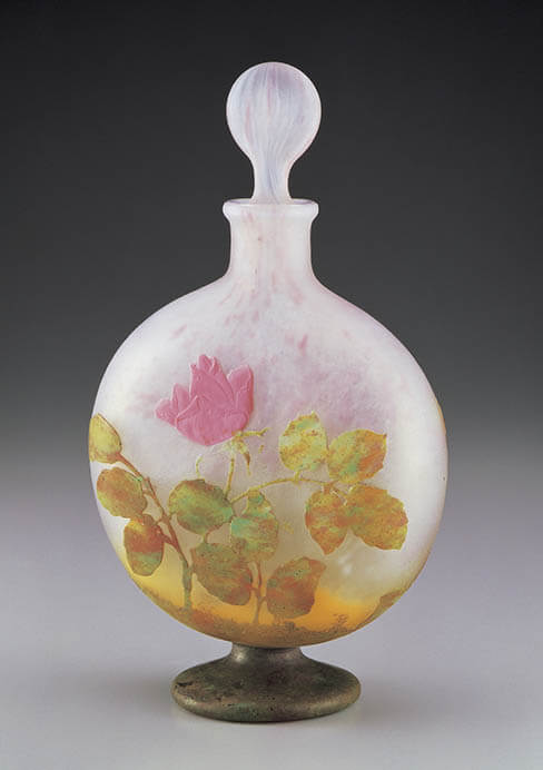 Galle アールヌーボー ガラス花瓶