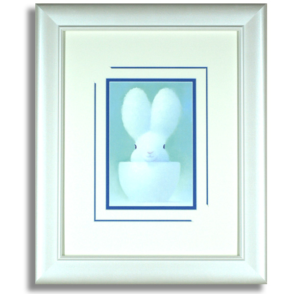 真作】絵画 渡辺宏 パステル画 ペパーミントの想い 人気画家 名品 T22