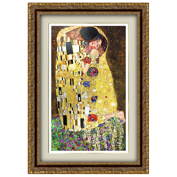 クリムト】 絵画額装品 接吻/TheKiss | マルニ額縁画材店