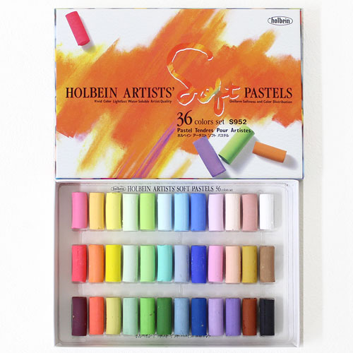 ホルベイン◇Holbein ソフトパステル 250色 木製ケース Holbein ソフト
