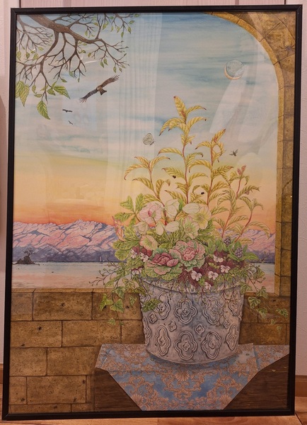 春/ヒヤシンス」 by mayumi｜Artmeter｜暮らしを彩るアートが、きっと