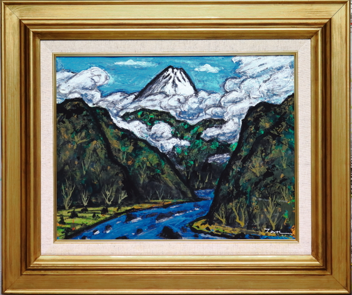 M▽斎藤光子 油彩 絵画 額縁 ORCHIDS 蘭 (37903) 【公式通販】