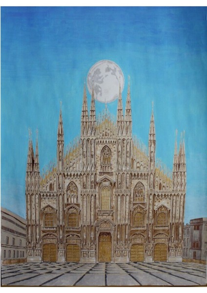 ミラノのドゥオーモ」 by SHIGEO｜Artmeter｜暮らしを彩るアートが