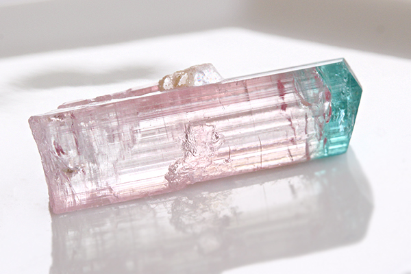 ブルーキャップトルマリンクリスタル アルバイト付き ブルーキャップ