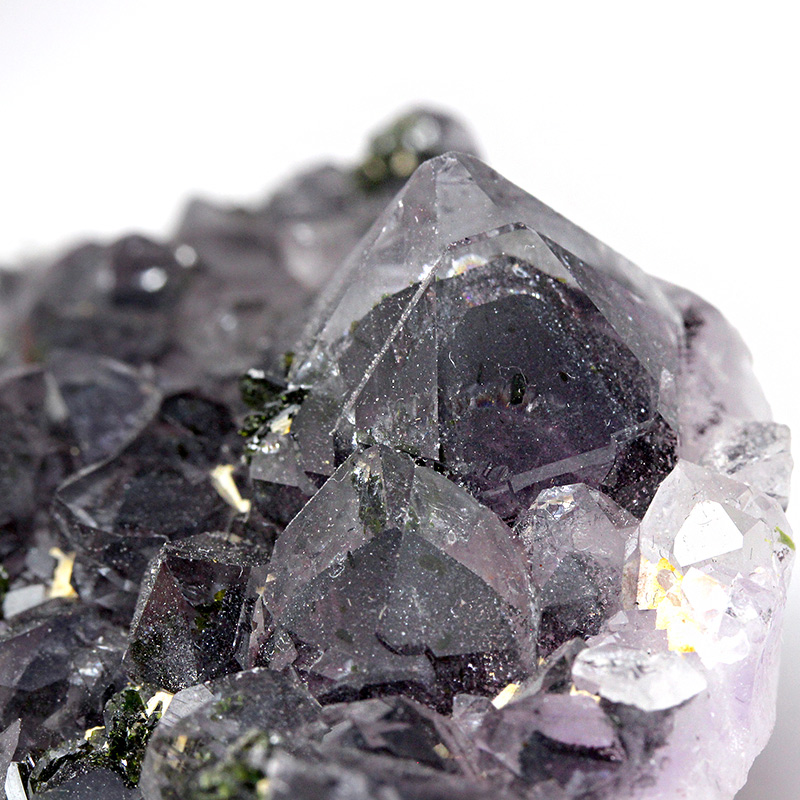 稀少コレクター原石！中国四川省産アメジストファントムクラスター