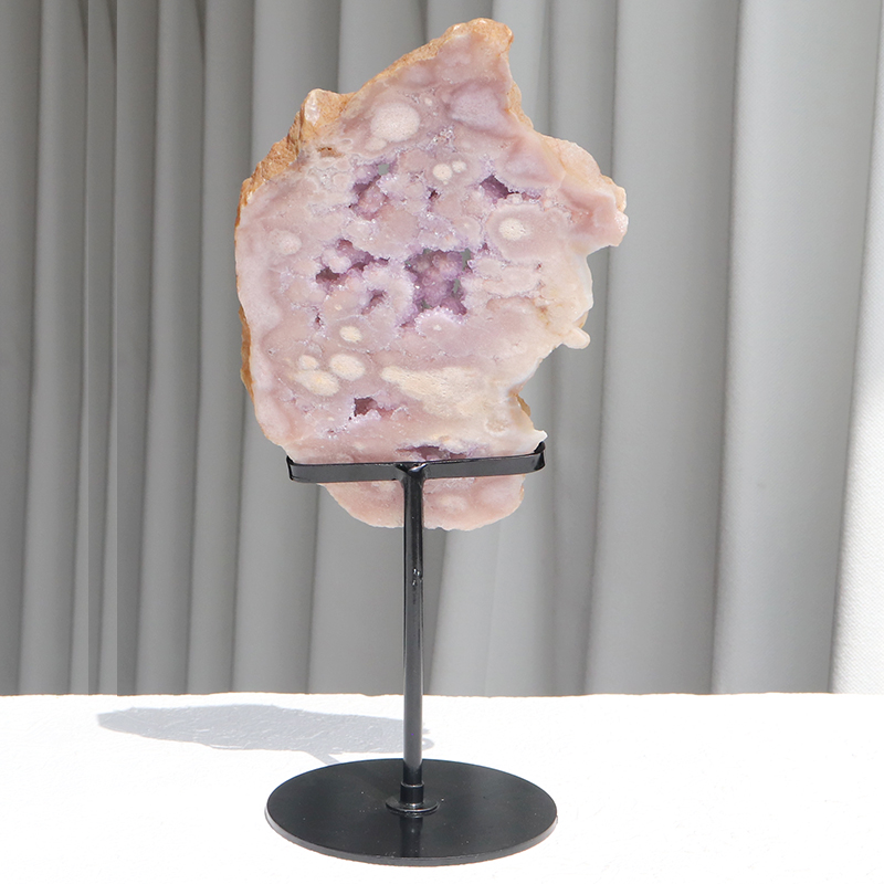 公式 ピンクアメジスト 原石 天然石 置物 クラスター パワーストーン