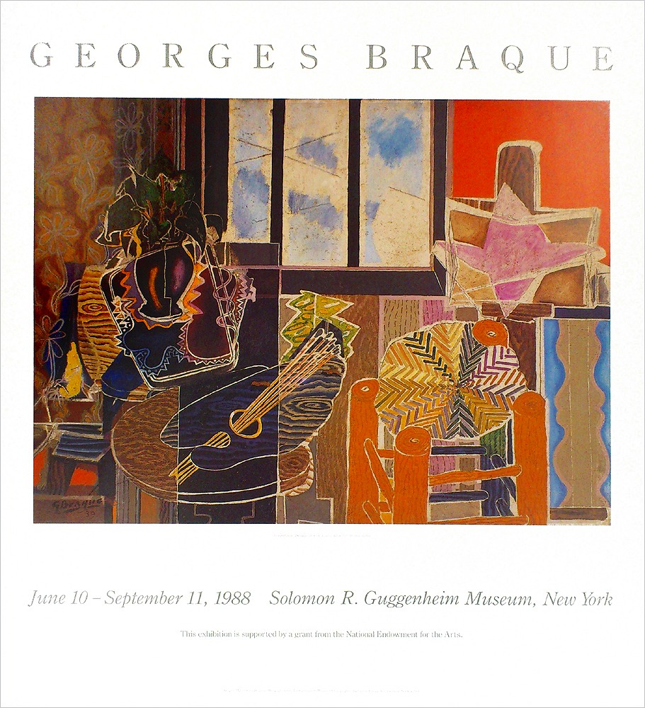 aジョルジュ ブラックのリトグラフ 秋 aジョルジュ ブラックの