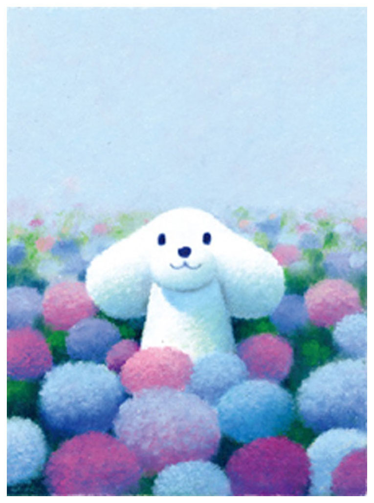 渡辺宏 ジクレー 「いつも二人で」 渡辺宏 ジクレー 「いつも二人で