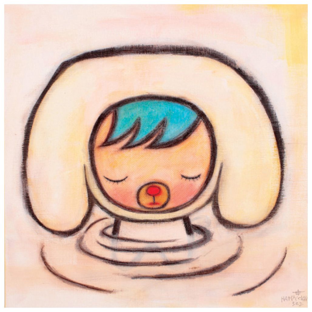 アリカワコウヘイ！ 額付き額装品 絵画(ダイヤモンド・スクリーニング