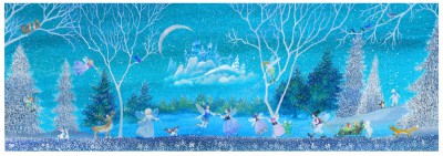 横山真弥 森の秘密 版画 作家直筆サイン入り アートボックス 横山真弥