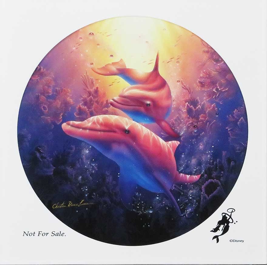 ○【引き取り限定】クリスチャン・ラッセン ベスト 絵画 リトグラフ