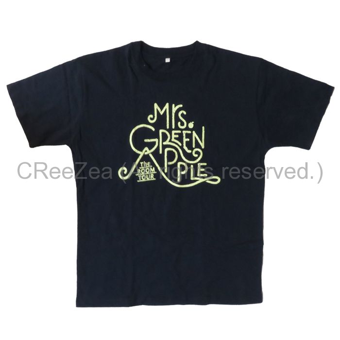 Mrs. GREEN APPLE (ミセスグリーンアップル) 公式グッズ 【 Tシャツ