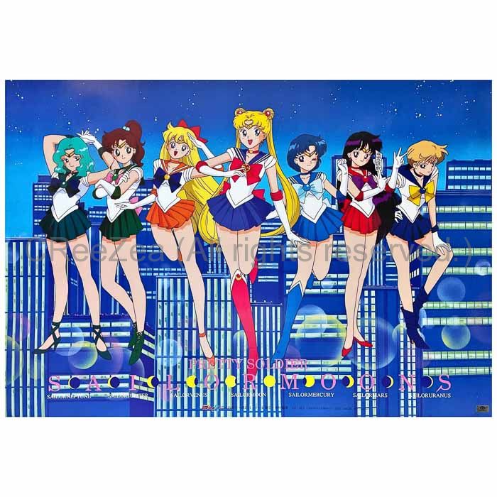 POSTER.07 美少女戦士セーラームーン 7枚 美少女戦士セーラームーン