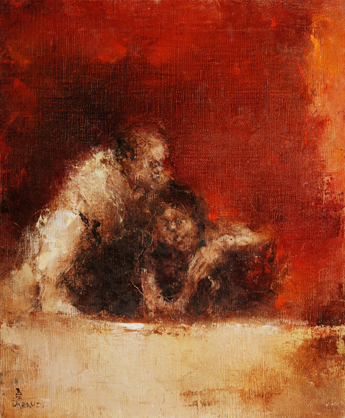 早い者勝ち 新作 平野遼 絵画 肉質 油絵 早い者勝ち 新作 平野遼 絵画