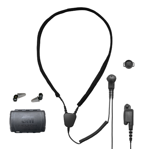 3M Peltor TEP-200 Tactical Earplug and AN275 Tactical Neck Loop