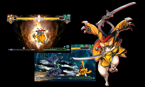 家庭用「BLAZBLUE CENTRALFICTION」DLCキャラクター『獣兵衛』2017年8