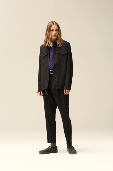 オフスケールギャバワッシャー ワイドジョッパーズパンツ - KAZUYUKI