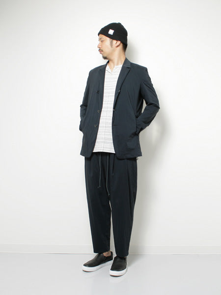 KAZUYUKI KUMAGAI ナイロンストレッチタフタ テーラードジャケット