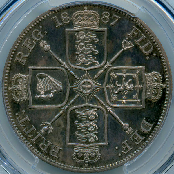 イ*レ様 1890年 英国ジュベリーヘッドヴィクトリア女王ダブル