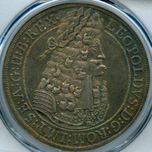 オーストリア 神聖ローマ帝国 レオポルト1世 1701年 ターラー 銀貨