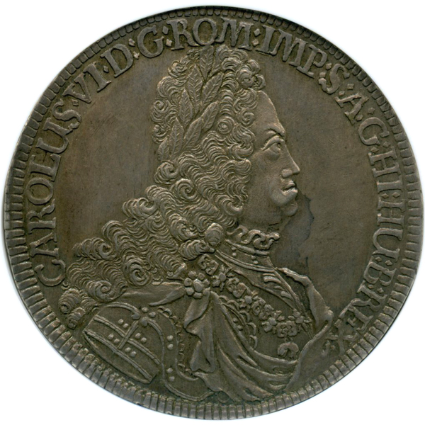 オーストリア カール6世 1721年 ターラー 銀貨 NGC MS62 | ARK NUMISMATICS
