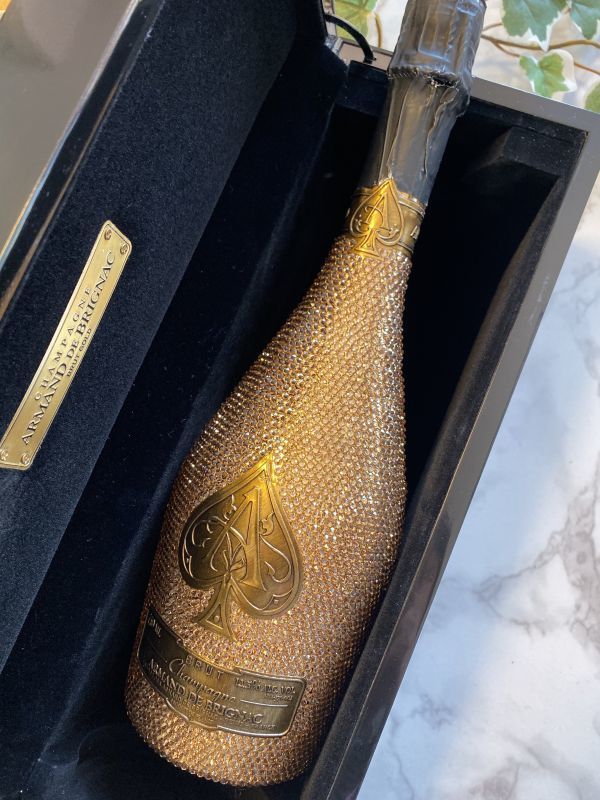 アルマンドブリニャック 全貼りデコ 750ML （お酒別売り