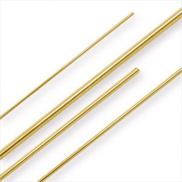 K14GF(1/20) 丸線 金張り(ソフト) 0.81φx1m - アサオ工芸