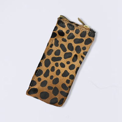 Pony Hair Cheetah Black Lamb Black/Gold - Asher G Cases