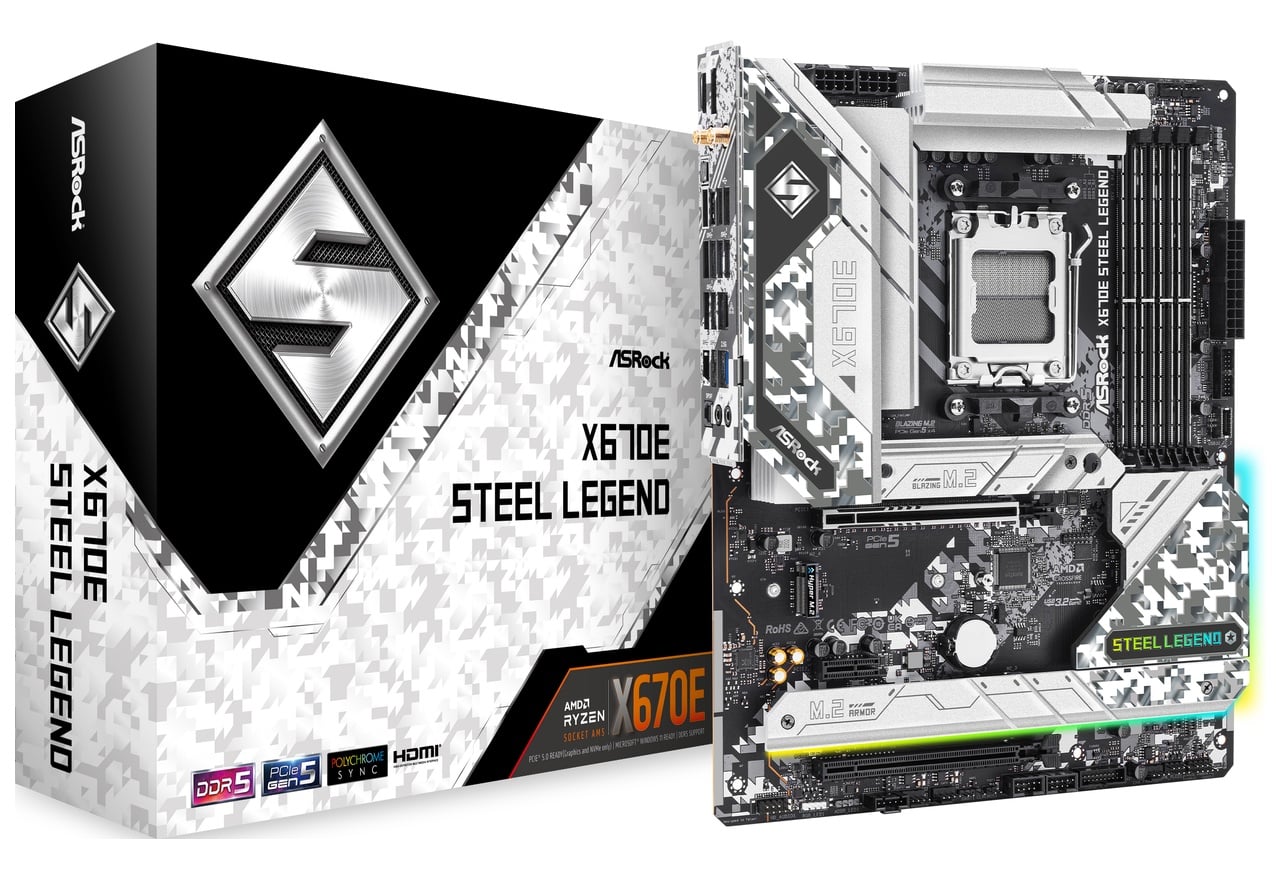 X670E Steel Legend | ASRock マザーボード AMD X670チップセット