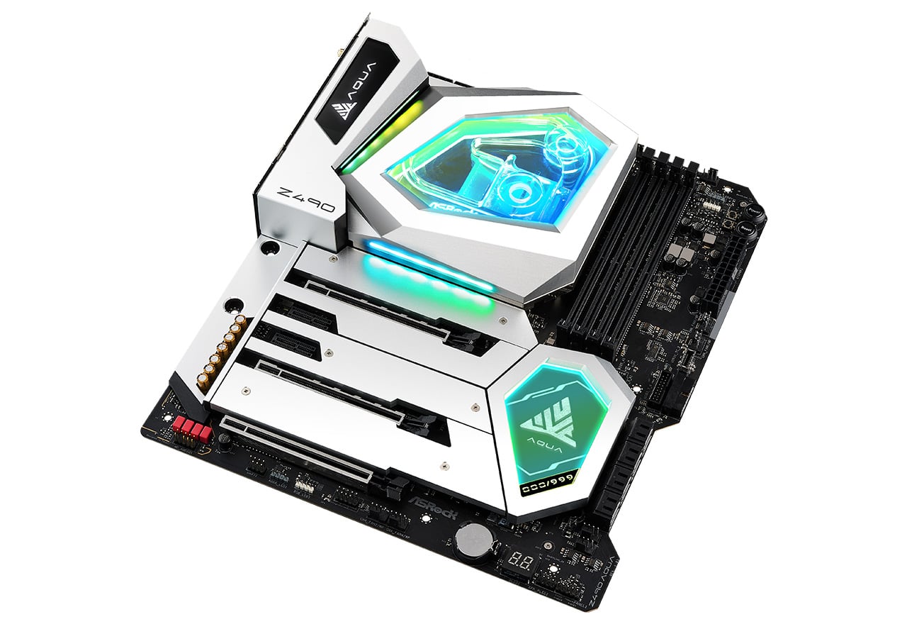 Z490 AQUA | ASRock マザーボード Intel Z490チップセット | 株式会社