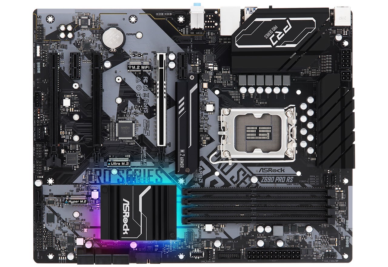 Z690 Pro RS | ASRock マザーボード Intel Z690チップセット | 株式
