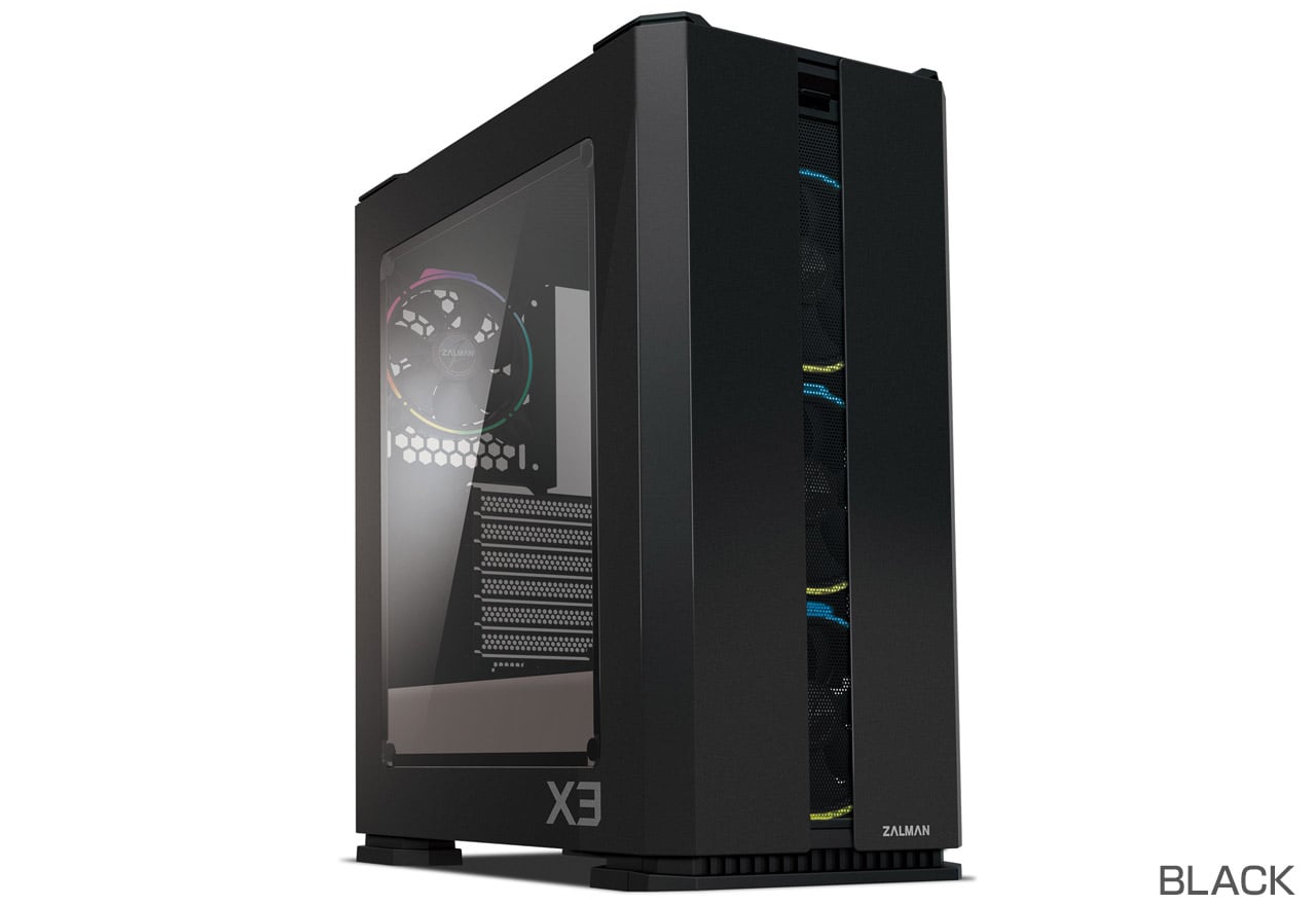 ZALMAN PCケース カスタムPC COMPUTEX：ZALMAN、ピラーレスデザインの