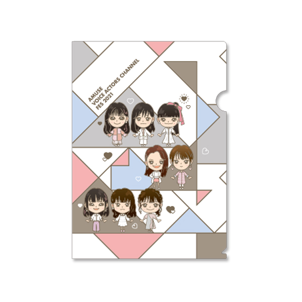 クリアファイル (キャラクター ver.) | AMUSE VOICE ACTORS CHANNEL