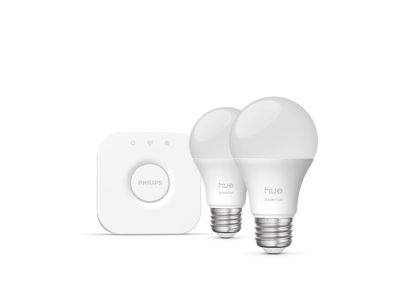 Hue White and color ambiance Essential starter kit: 2 E26 smart