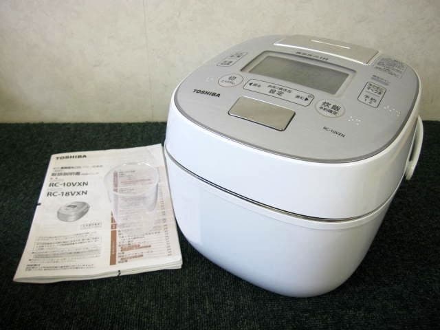 TOSHIBA 圧力IHジャー炊飯器 RC-10VXN(W) 東芝 真空圧力IHジャー炊飯器