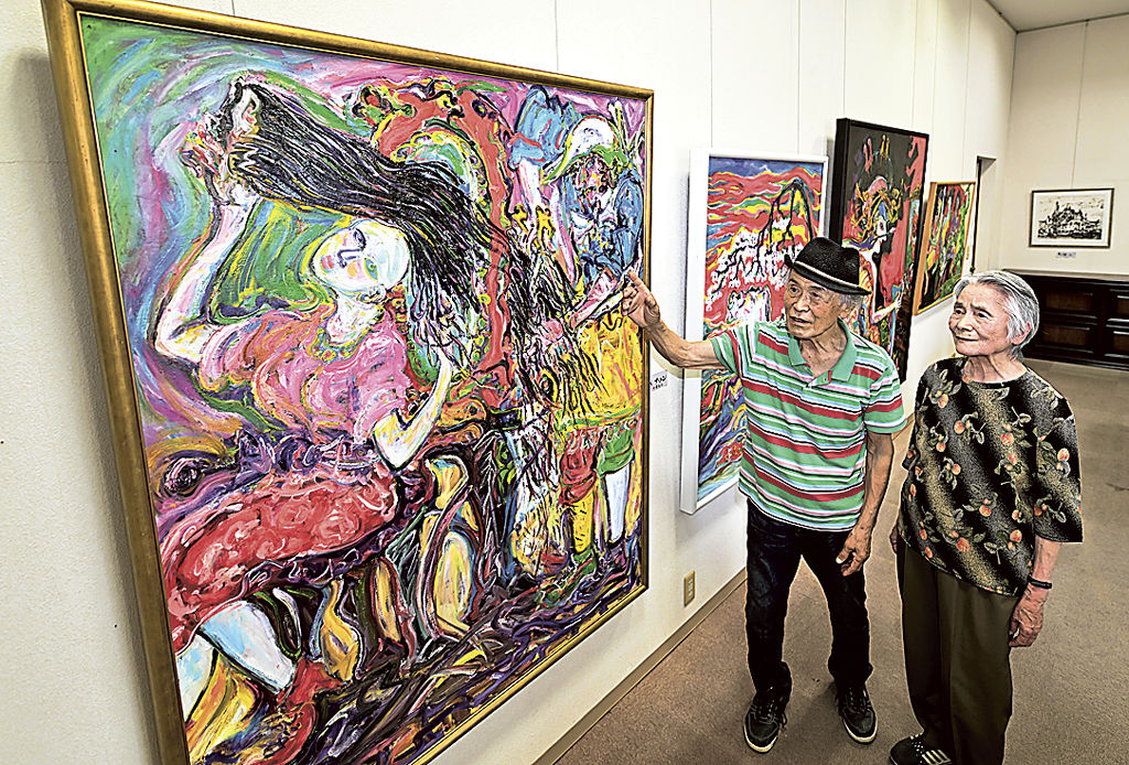 鈴木康雄 「ムーランルージュ」パリ 真筆 油絵 絵画 Amazon.co.jp