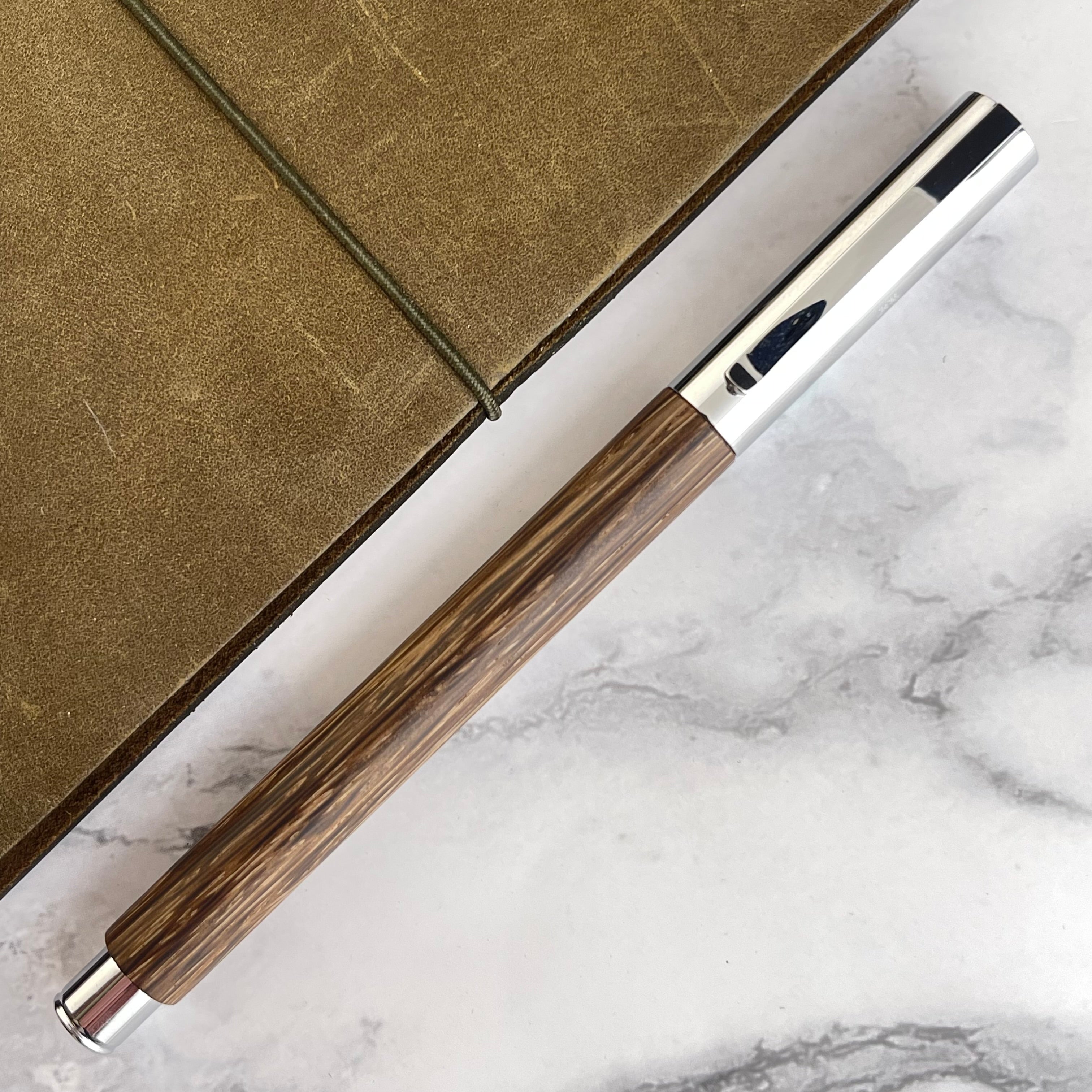 Faber-Castell Ambition Fountain Pen - Coconut Wood – Atlas Stationers