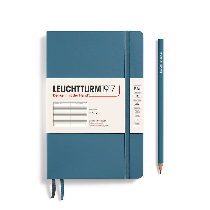 Leuchtturm B6+ Softcover Notebook - Ruled – Atlas Stationers